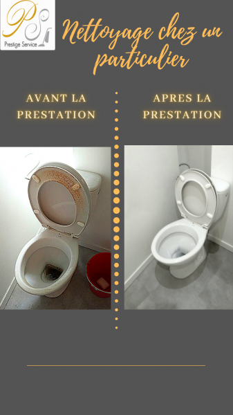 Nettoyage désincrustation et désinfection COVID des toilettes sur votre lieux de travail